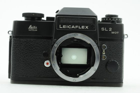 Leica Leicaflex SL2 Mot Black SLR Camera Body *Read