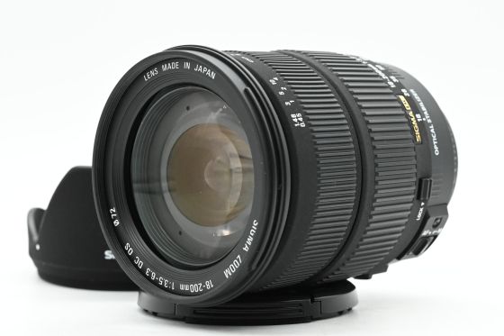 Sigma AF 18-200mm f3.5-6.3 DC OS HSM Lens Canon EF