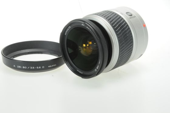Minolta AF 28-80mm f3.5-5.6 Macro Lens Silver 28-80/3.5-5.6 Sony