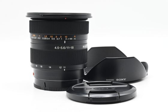 Sony DT 11-18mm f4.5-5.6 Lens SAL1118