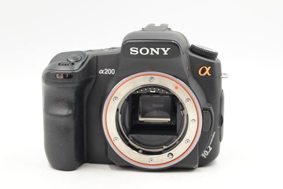 Sony A200 10.2MP Digital SLR Camera Body [Parts/Repair]