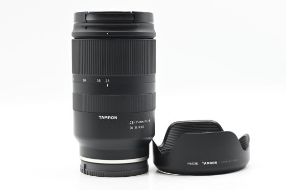 Tamron A036 AF 28-75mm f2.8 Di III RXD Lens Sony E-Mount