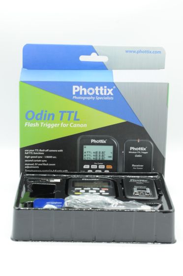 Phottix Odin Wireless TTL Trigger Set for (1 Transmitter/1 Receiver) Canon