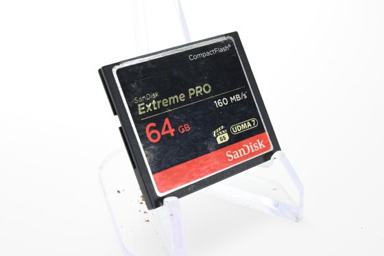 SanDisk 64GB Extreme Pro CF 160MB/s UDMA 7 CompactFlash Memory Card
