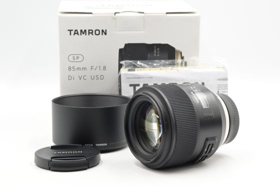 Tamron AF F016 85mm f1.8 Di VC USD SP Lens Nikon F