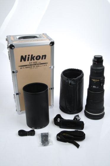Nikon Nikkor AF-S 500mm f4 D ED Lens AFS