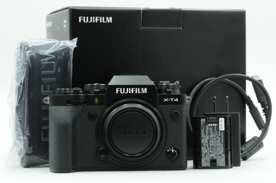 Fujifilm X-T4 Mirrorless 26.1MP Digital Camera Body Black
