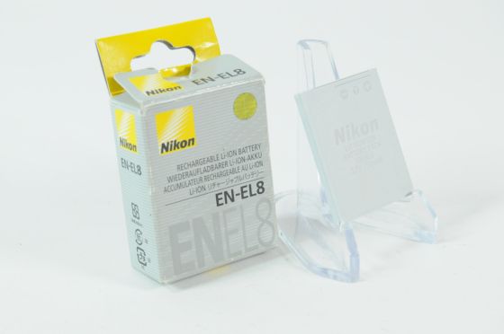 Nikon EN-EL8 Rechargeable Lithium-ion Battery F/P1,P2,S1,S3 Digital Camera