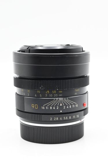 Leica 11254 90mm f2 Summicron-R 3-Cam Lens E55