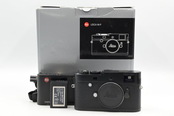 Leica M-P (MP Typ 240) 24MP Digital Rangefinder Camera (Black)