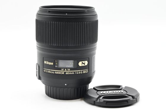 Nikon Nikkor AF-S 60mm f2.8 G SWM ED Micro IF Lens