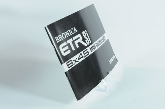 Zenza Bronica ETRSI Instructions Owner Manual Guide