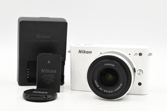 Nikon 1 J1 10.1MP Mirrorless Digital Camera Kit w/ 10-30mm Zoom Lens