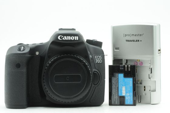 Canon EOS 70D Digital SLR 20.2MP Camera Body