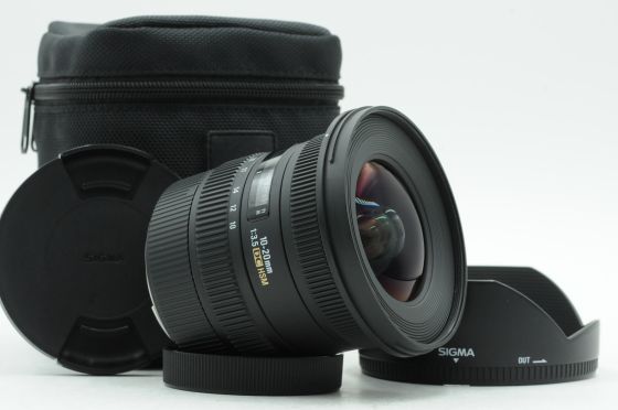 Sigma AF 10-20mm f3.5 EX DC HSM Lens Canon EF