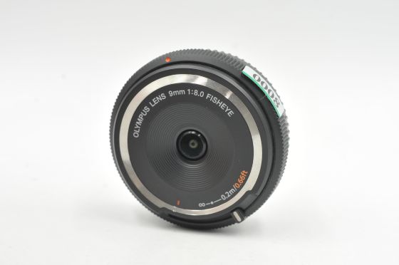 Olympus 9mm f8 Fisheye Body Cap Lens for Micro 4/3