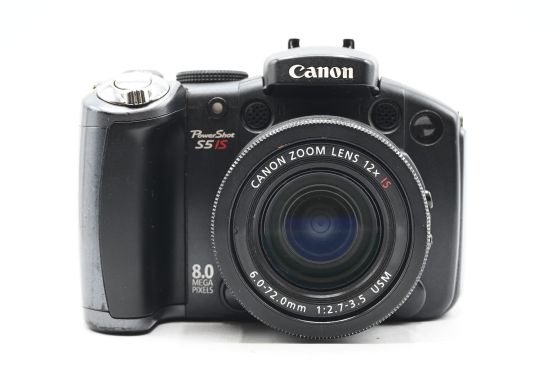 Canon PowerShot S5 IS 8MP Digital Camera w/12x Optical Zoom