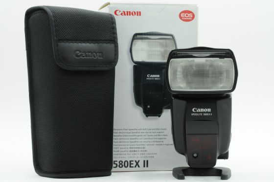 Canon 580EX II Speedlite Shoe Mount Flash 580EXII