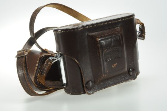 Vintage Zeiss Ikon 1214/24 Leather Ever Ready Camera Case Brown
