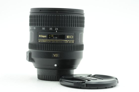 Nikon Nikkor AF-S 24-85mm f3.5-4.5 G ED IF VR Lens AFS