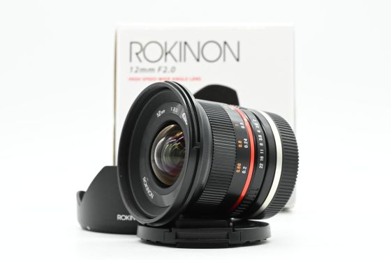 Rokinon 12mm f2 NCS CS Lens Sony E-Mount