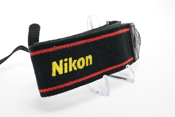 Nikon "For Professional" Yellow Red Black 1.5" Camera Neck Shoulder Strap