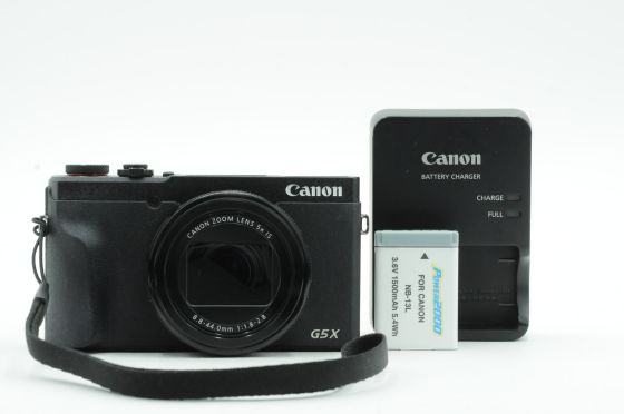 Canon PowerShot G5 X Mark II  20.1MP Digital Camera w/5x Zoom