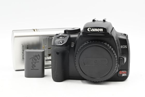 Canon EOS Rebel XTi 10.1MP Digital SLR Camera Body Black