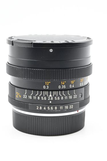 Leica 24mm f2.8 Elmarit-R 3-Cam Lens Late