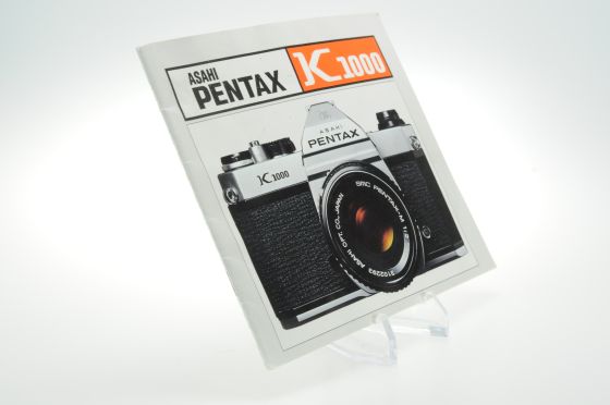 Pentax K1000 Asahi Camera Manual Instructions How-To Booklet Help Guide