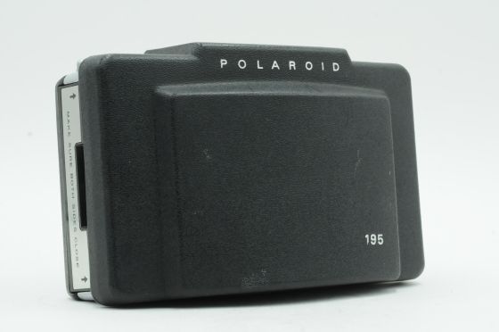 Polaroid Land Camera Model 195 w/Tominon 114mm f3.8 Tomioka Lens