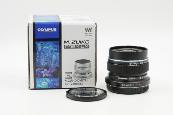 Olympus Digital 12mm f2 ED MSC M.Zuiko Lens MFT