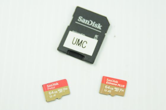 2x SanDisk 64GB Micro SD Card