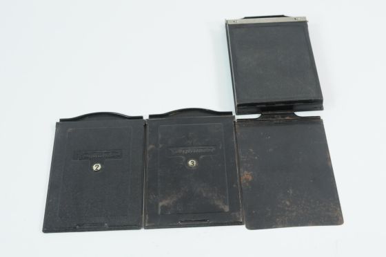 Vintage Voigtlander Cassette 4X5 Glass Film Plate Holders