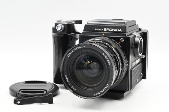 Bronica SQ-Am Film Medium Format Camera Kit w/ 50mm lens, WLF, 120 Back