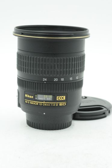 Nikon Nikkor AF-S 12-24mm f4 G ED DX IF ASPH Lens AFS