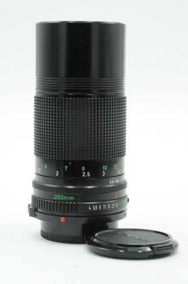 Canon FD 200mm f4 Lens