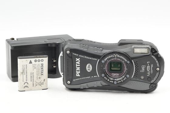 Pentax Optio WG-1 14MP GPS Digital Camera w/5x Zoom