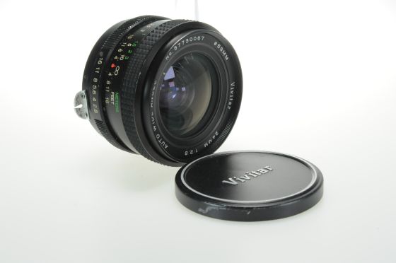 Vivitar 24mm f2.8 Auto Wide Angle Lens Nikon Non-AI
