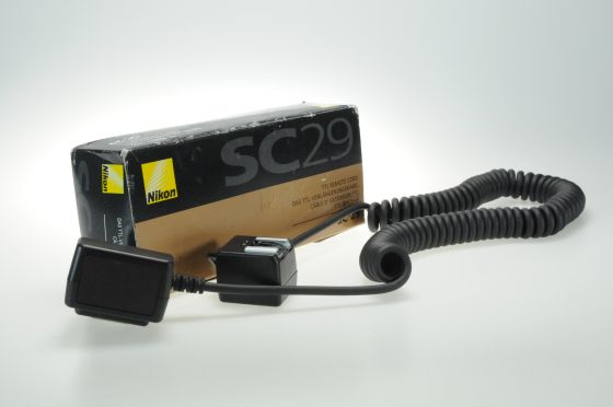 Nikon SC-29 TTL Coiled Remote Cord Off Camera Flash Cable SC29