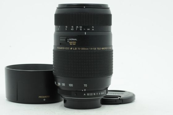 Promaster AF 70-300mm f4-5.6 LD EDO Tele-Macro Lens Pentax