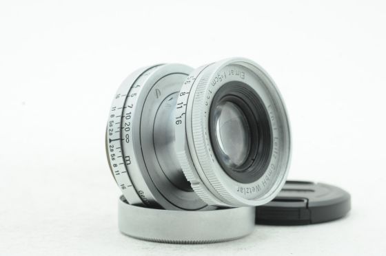 Leica 5cm (50mm) f2.8 Elmar Collapsible LTM M39 Lens