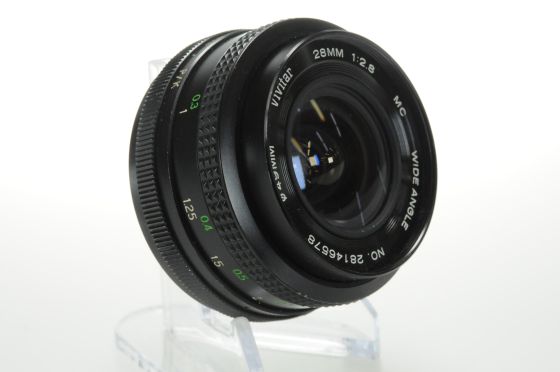Vivitar 28mm f2.8 MC Wide Angle Lens Konica