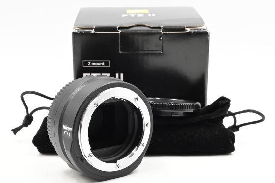 Nikon FTZ II Mount Adapter (F-Mount Lens to Z-Mount Camera)