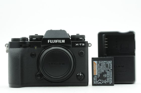 Fujifilm Fuji X-T3 Mirrorless 26.1MP Digital Camera Black