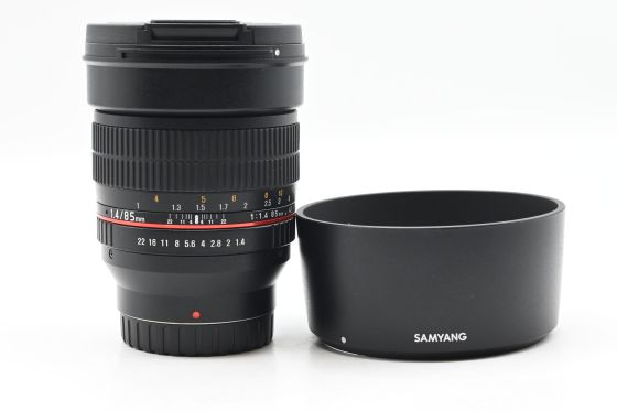 Samyang 85mm f1.4 AS IF UMC Lens Samsung NX Mount