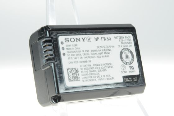 Sony Battery Pack NP-FW50 for Sony A6000, A6300 & A7R