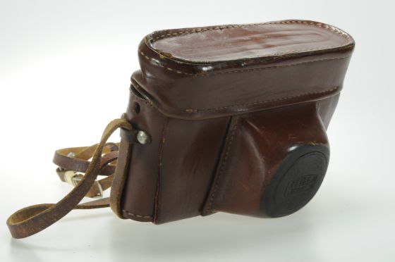 Vintage Zeiss Ikon Contax S Reflex Brown Leather Camera Case