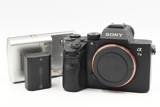 Sony Alpha a7 III Mirrorless 24.2MP Digital Camera Body (a7III)