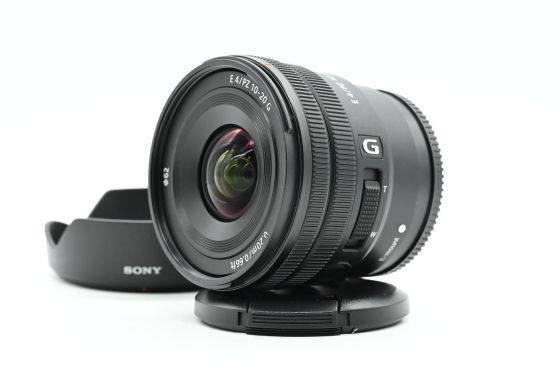 Sony 10-20mm f4 PZ G Lens for Sony E Mount  SELP1020G